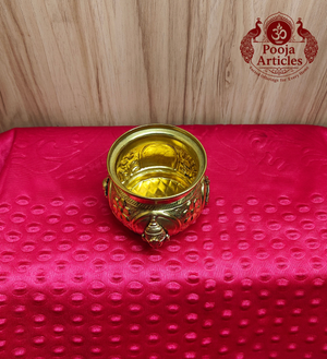 Premium Brass Ashtalakshmi Kalash Bowl 2.6 Inch