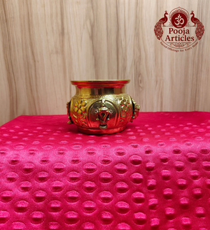 Premium Brass Ashtalakshmi Kalash Bowl 2.6 Inch