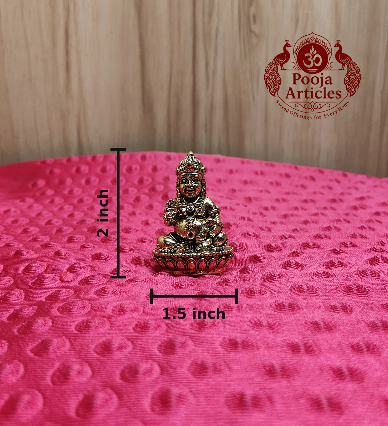 Premium Brass Kuber Idol 2 Inch