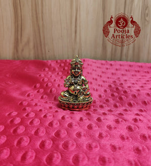 Premium Brass Kubera Idol 2.5 Inch 