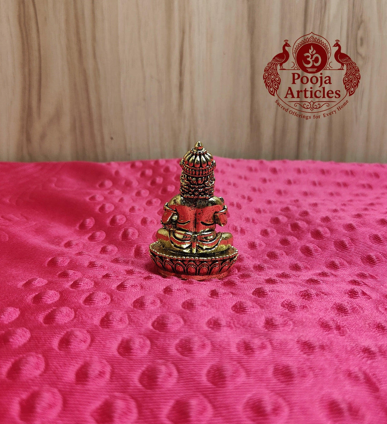 Premium Brass Kubera Idol 2.5 Inch 