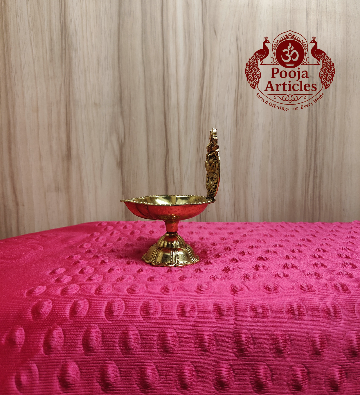 Premium Brass Lakshmi Vilaku 3.6 Inch