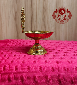 Premium Brass Lakshmi Vilaku 3.6 Inch