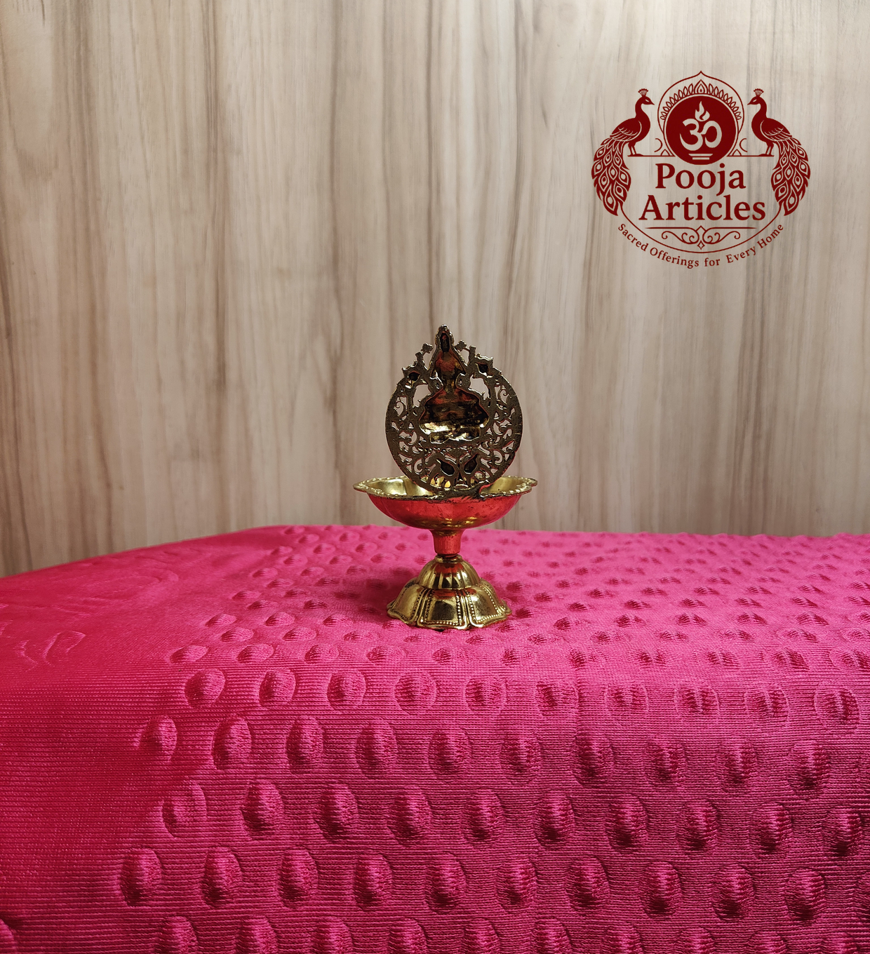 Premium Brass Lakshmi Vilaku 3.6 Inch