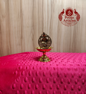 Premium Brass Lakshmi Vilaku 3.6 Inch