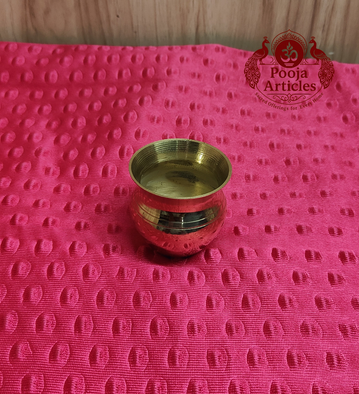 Premium Brass Lota 1.9 Inch (Puja Kalash)
