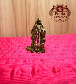 Premium Brass Malaysia Murugan Statue 2 Inch