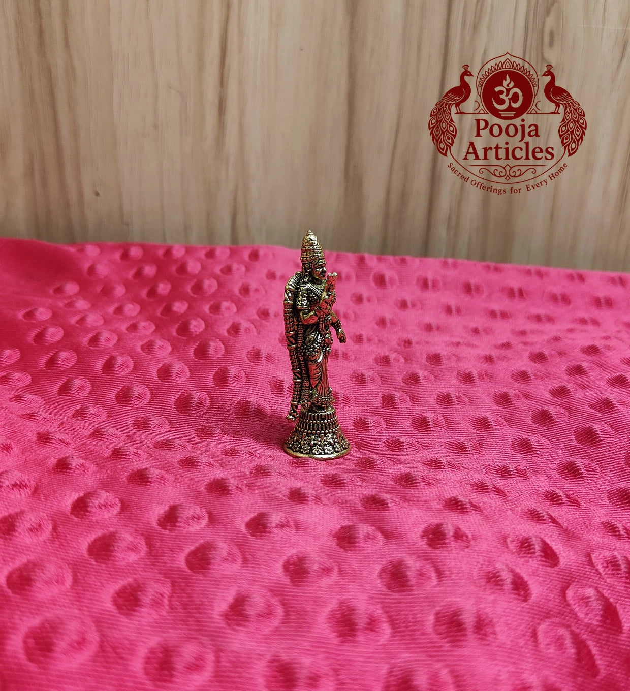 Premium Brass Meenakshi Idol 2.4 Inch 