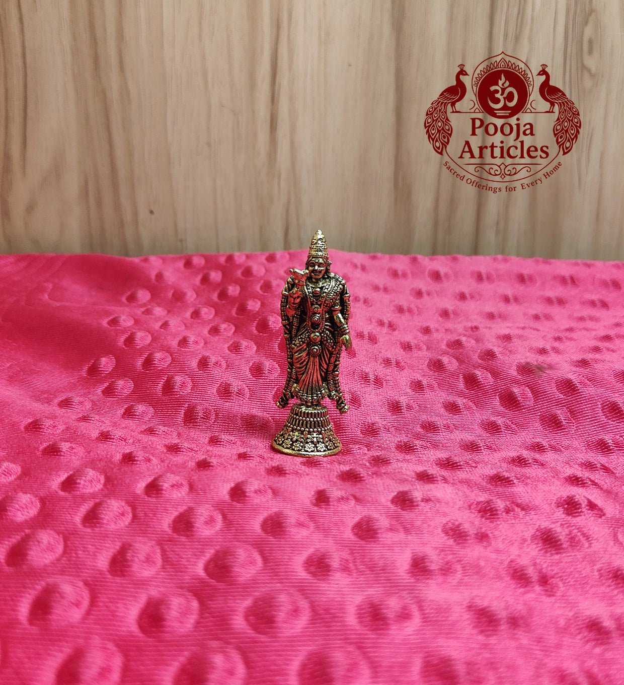 Premium Brass Meenakshi Idol 2.4 Inch