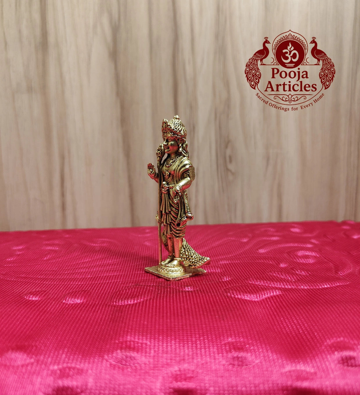 Premium Brass Murugan Idol 3 Inch 