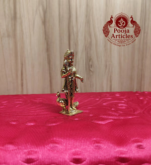 Premium Brass Murugan Idol 3 Inch 
