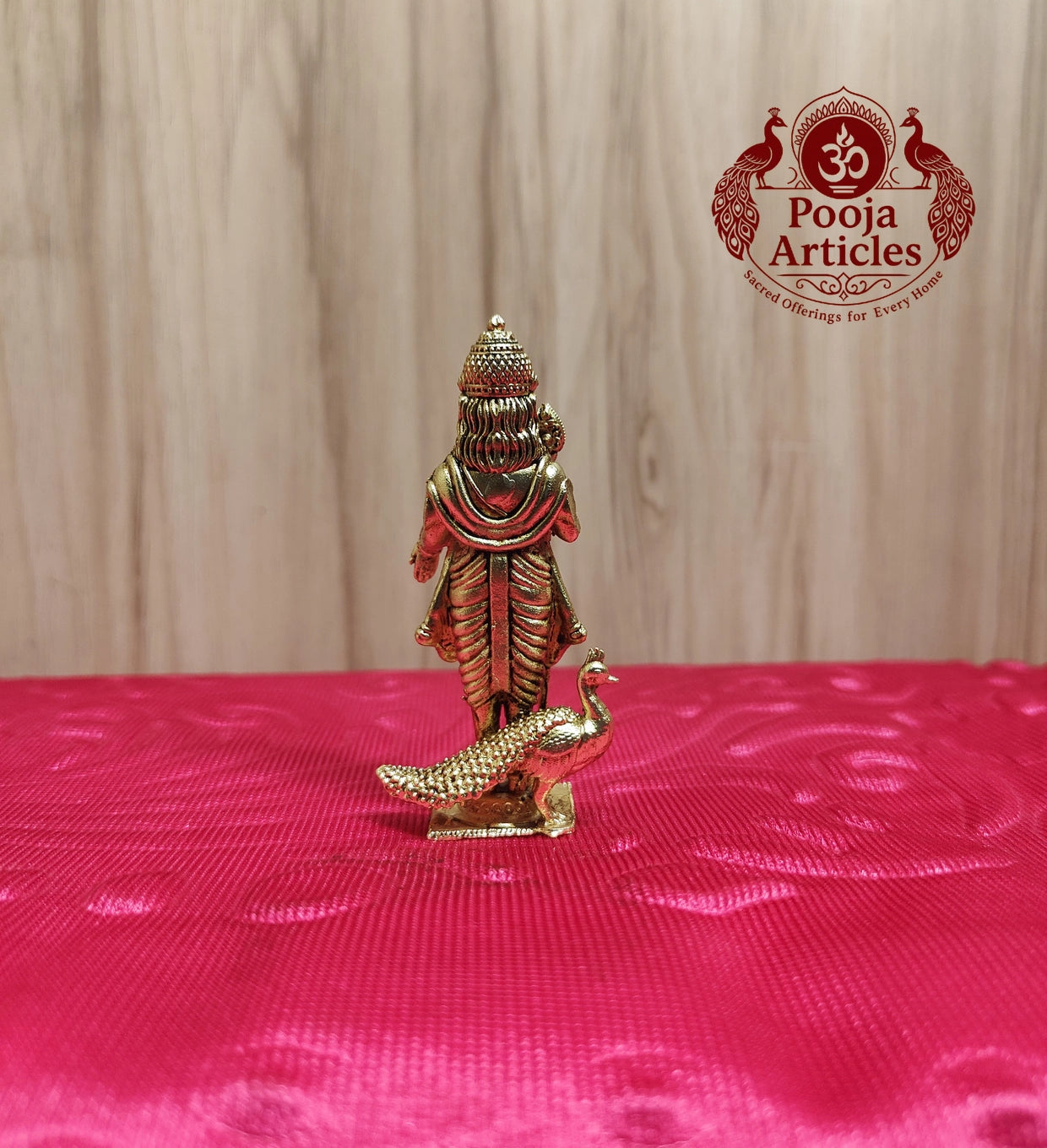 Premium Brass Murugan Idol 3 Inch