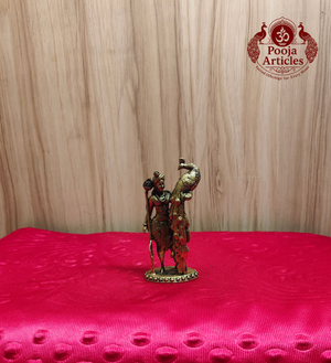 Premium Brass Murugan Statue 4.8 Inch
