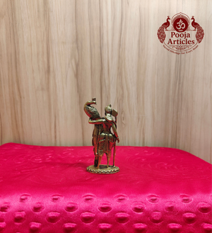 Premium Brass Murugan Statue 4.8 Inch