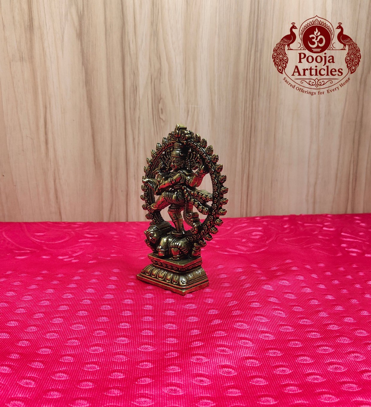 Premium Brass Nataraja Statue 4.9 Inch