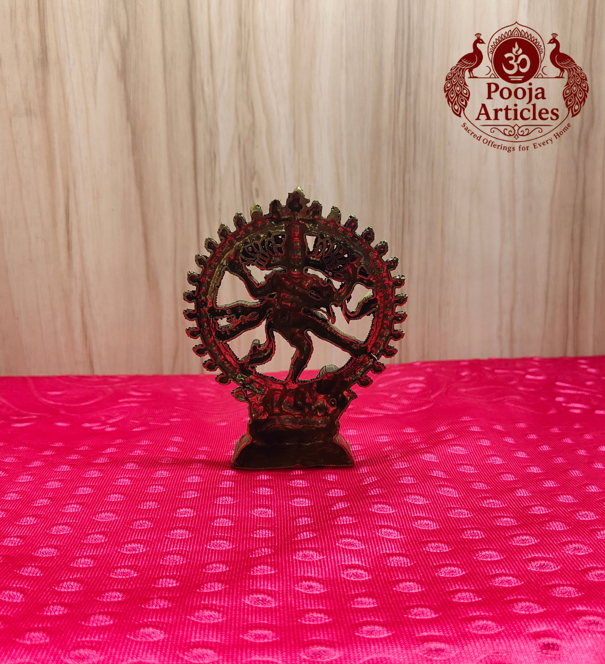 Premium Brass Nataraja Statue 4.9 Inch