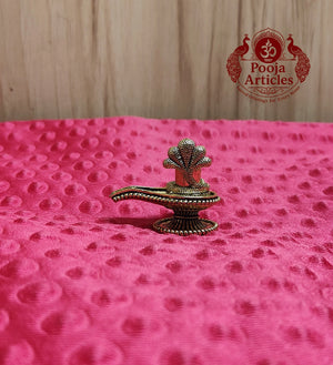 Premium Brass Shiva Lingam Idol 1.5 Inch 