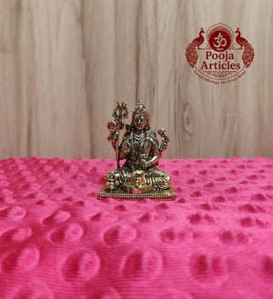 Premium Brass Shivan Idol 2 Inch 