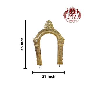 Premium Brass Thiruvachi Arch 56 Inch 