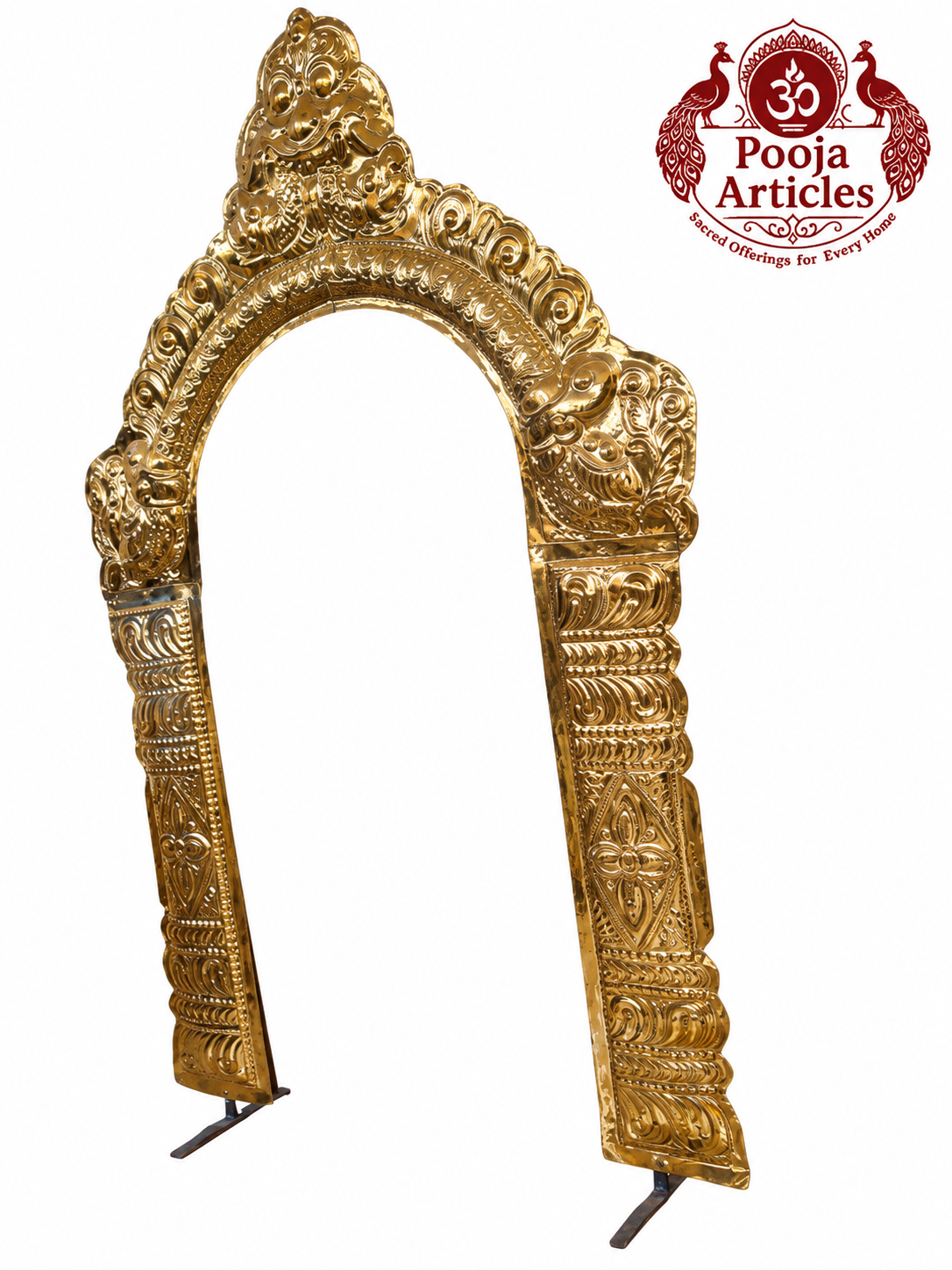 Premium Brass Thiruvachi Arch 56 Inch