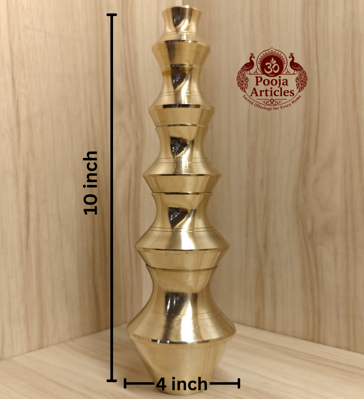 Brass Kubera Kudam Set of 5 Size 5