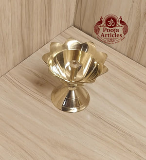 Brass Devdas Diya 3.2 Inch