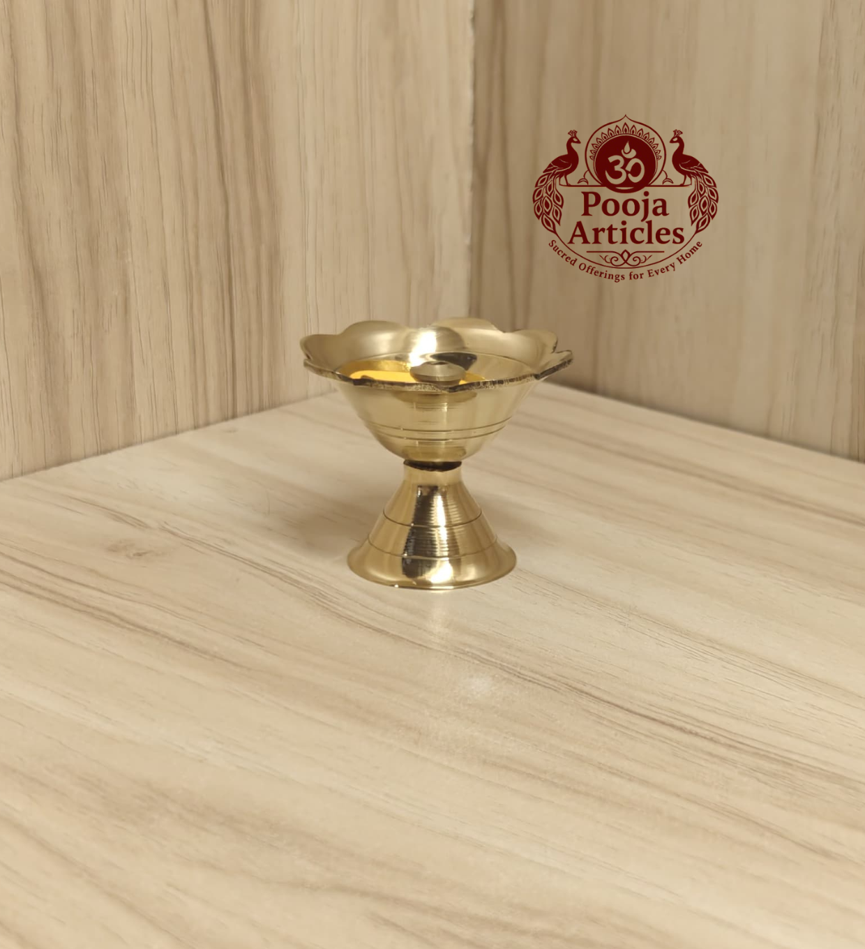 Brass Devdas Diya 1.4 Inch