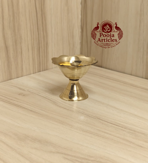 Brass Devdas Diya 1.4 Inch