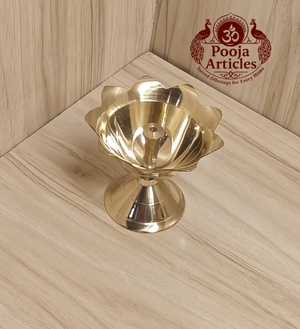 Brass Devdas Diya 2.6 Inch