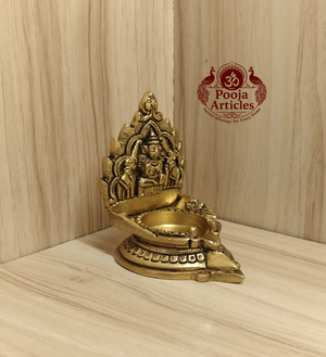 Brass Gajalakshmi Vilakku 3 Inch