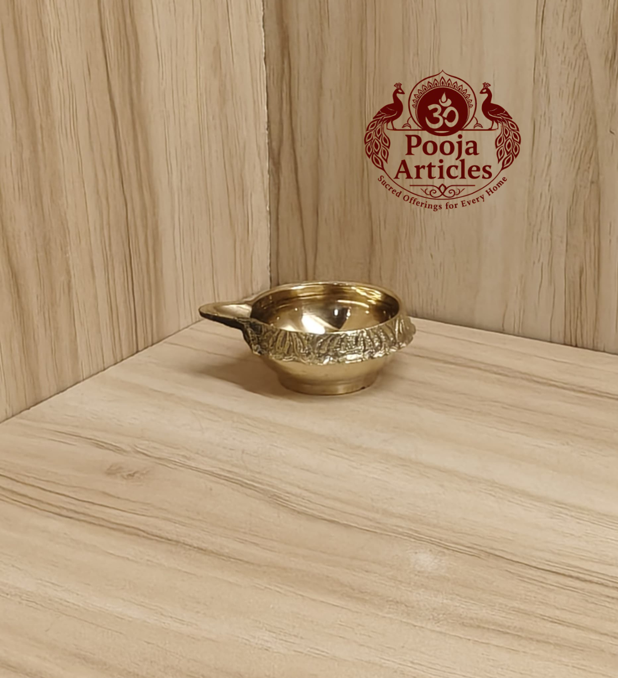 Brass Kuber Diya 2 Inch