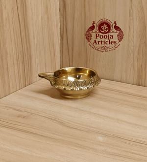 Brass Kuber Diya 2.2 Inch