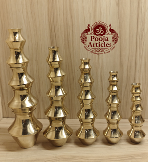Brass Kubera Kudam Set of 5