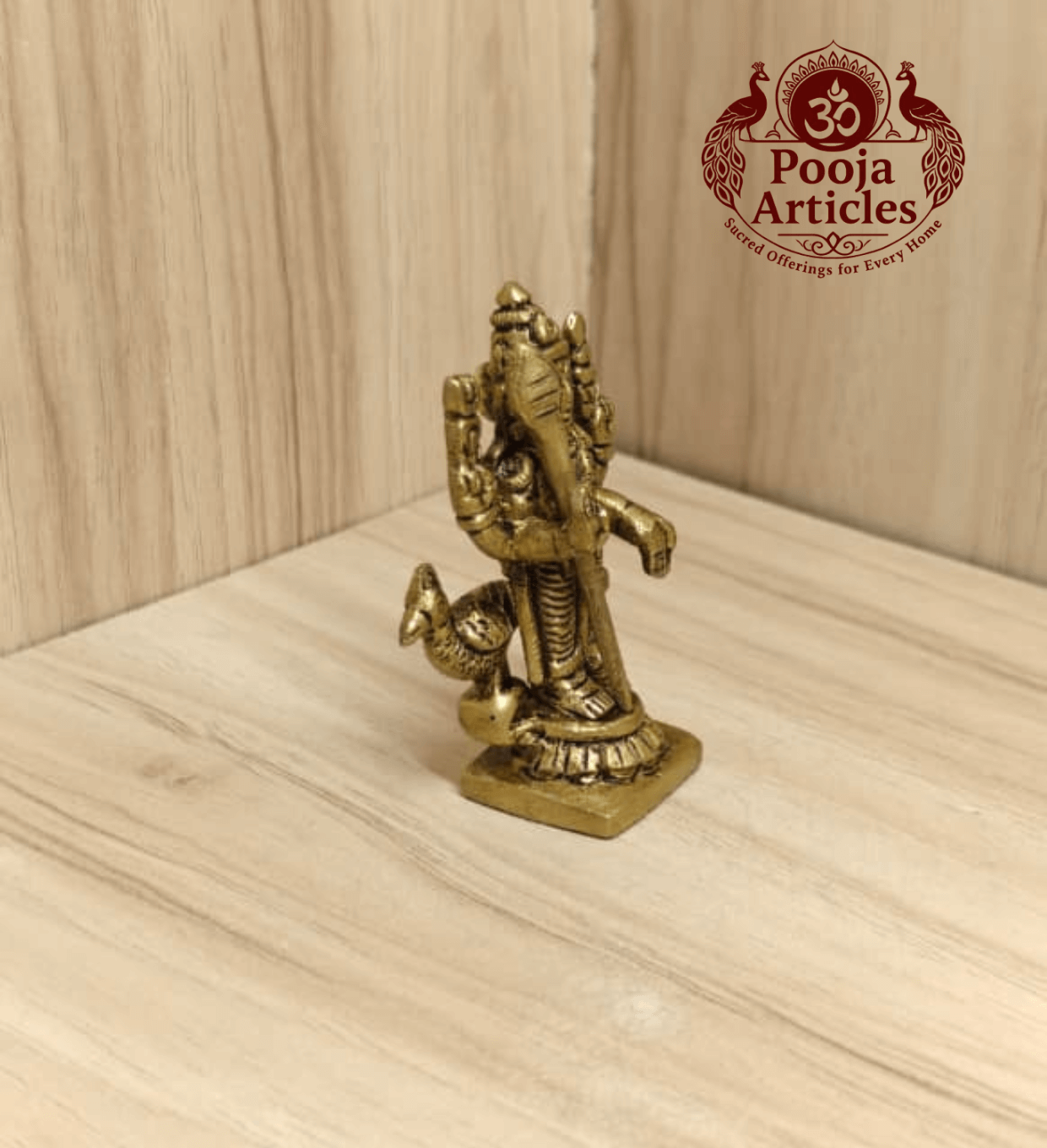 Brass Murugan Idol 2.5 Inch
