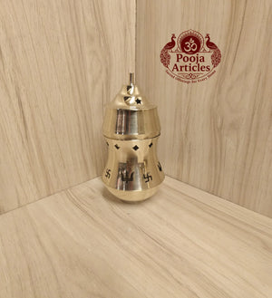 Brass Pachakarpoora Vilakku 6.5 Inch
