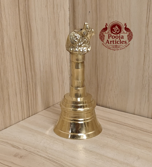 Brass Pooja Bell 3.5 Inch – 120g