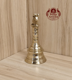 Brass Pooja Bell 4 Inch – 160g
