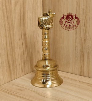 Brass Pooja Bell 4.7 Inch – 260g