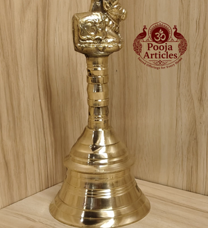 Brass Pooja Bell 6.5 Inch – 620g