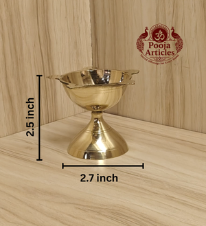 Brass Poona Deep 2.7 Inch