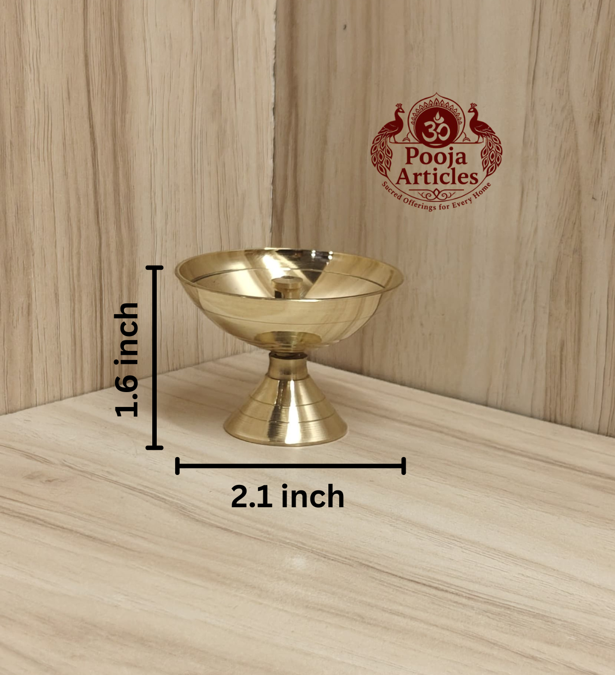 Brass Pyali Deep 2.1 Inch