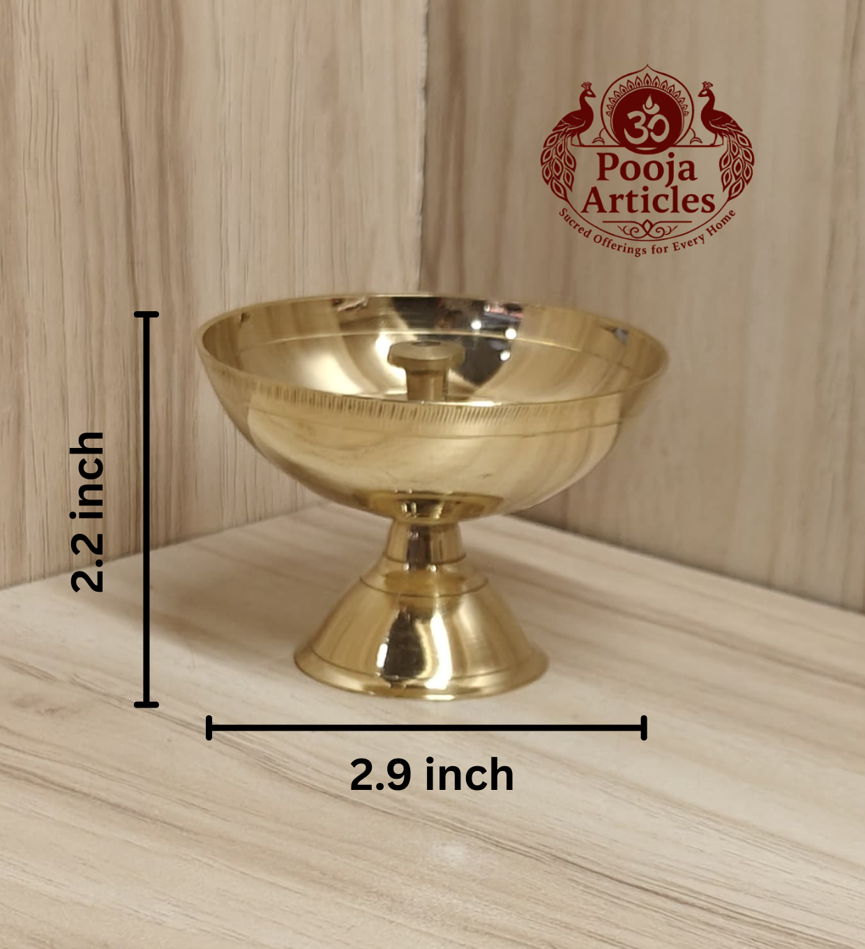 Brass Pyali Deep 2.9 Inch