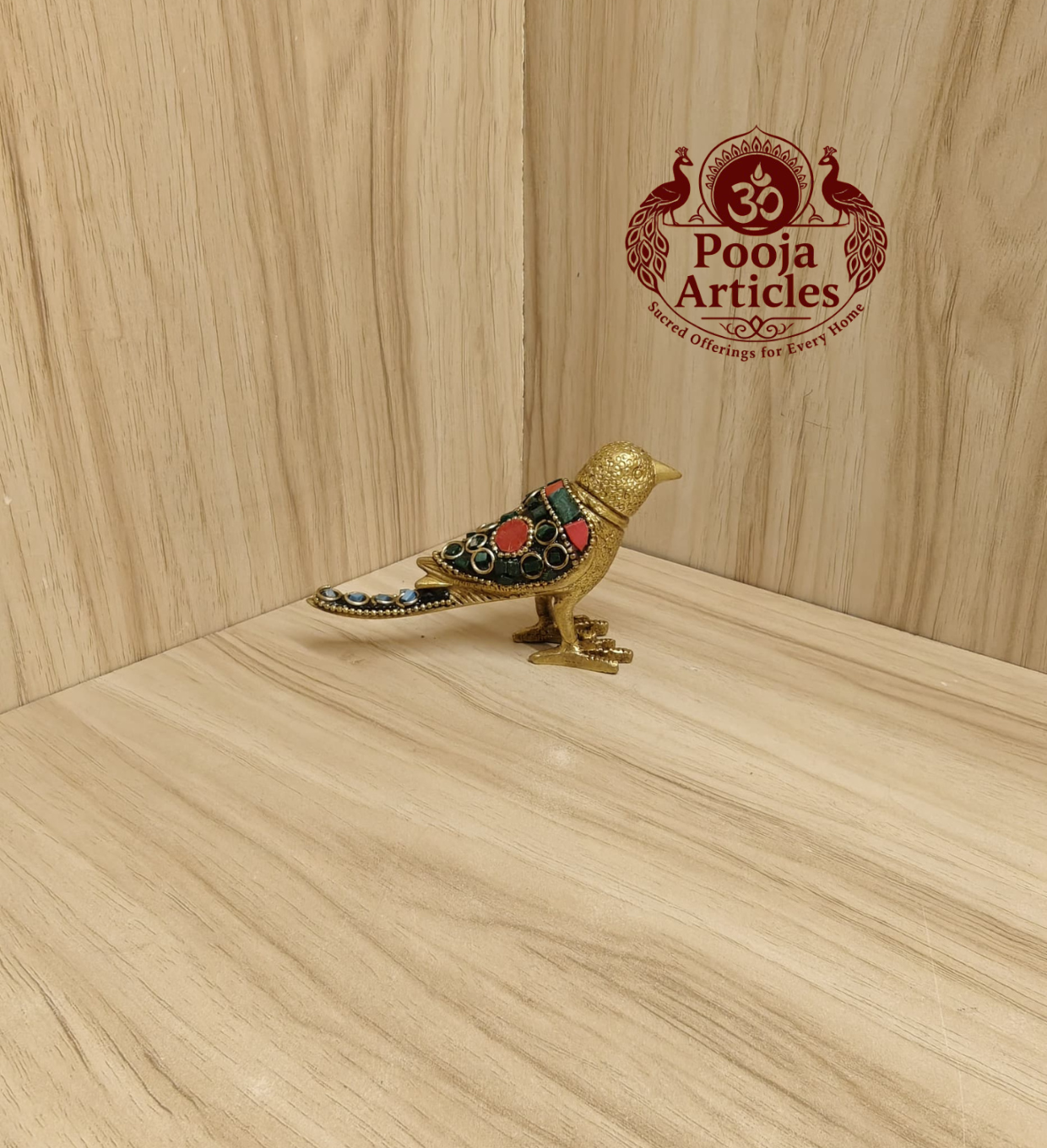 Brass Sparrow Idol 2.5 Inch