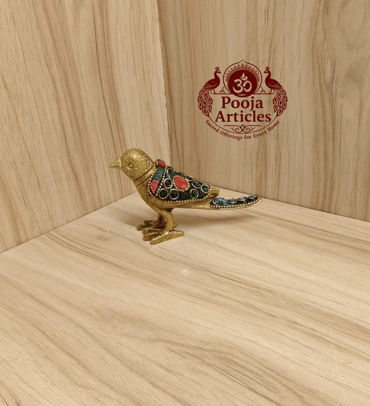 Brass Sparrow Idol 2.5 Inch