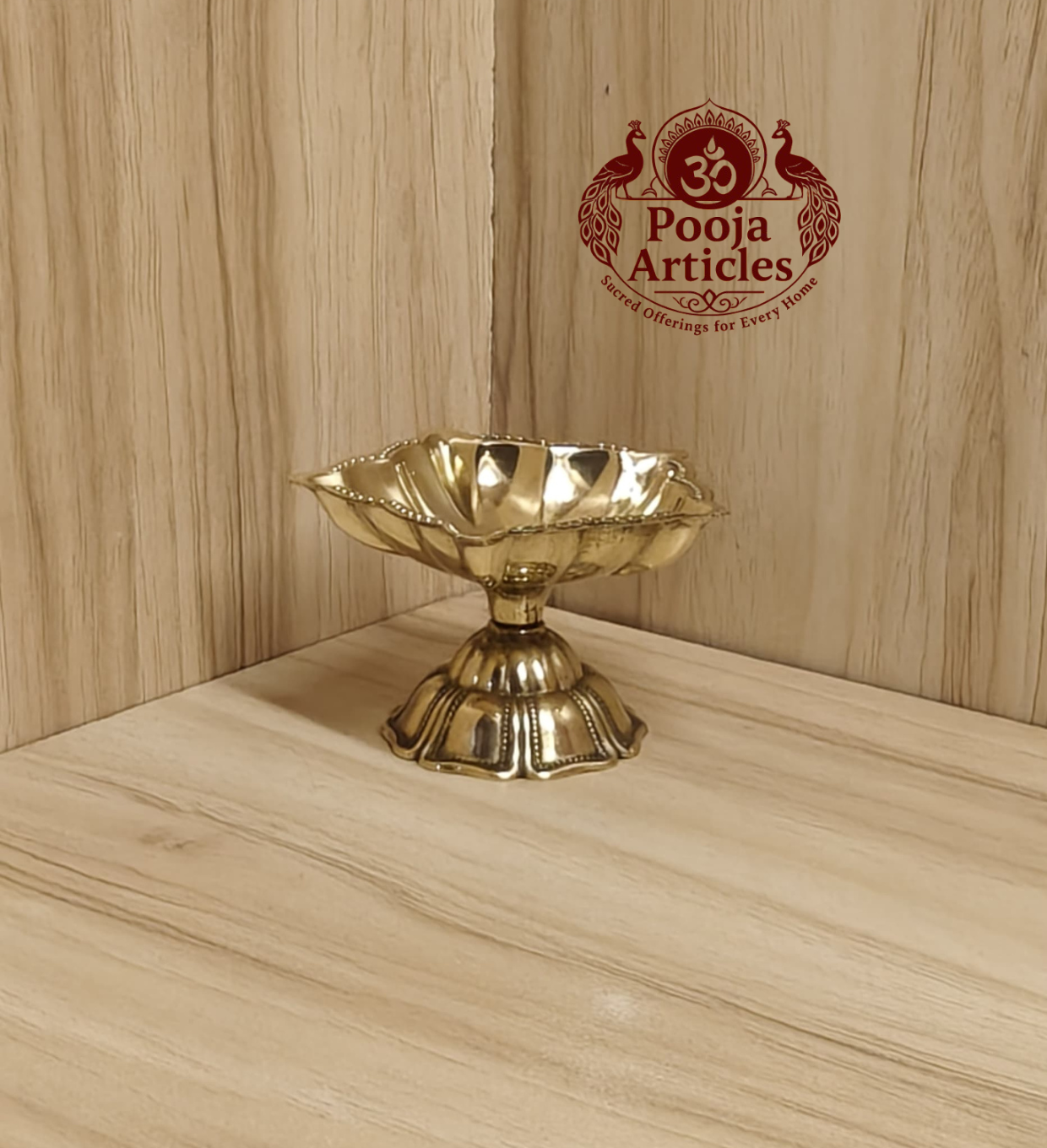 Brass Star Diya Size 1 – 2.5 Inch