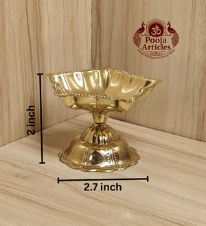 Brass Star Diya Size 2 – 2.7 Inch