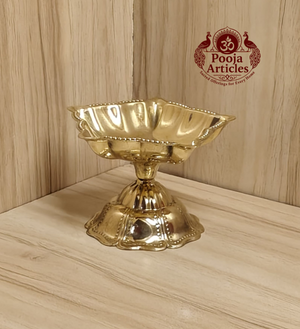 Brass Star Diya Size 2 – 2.7 Inch