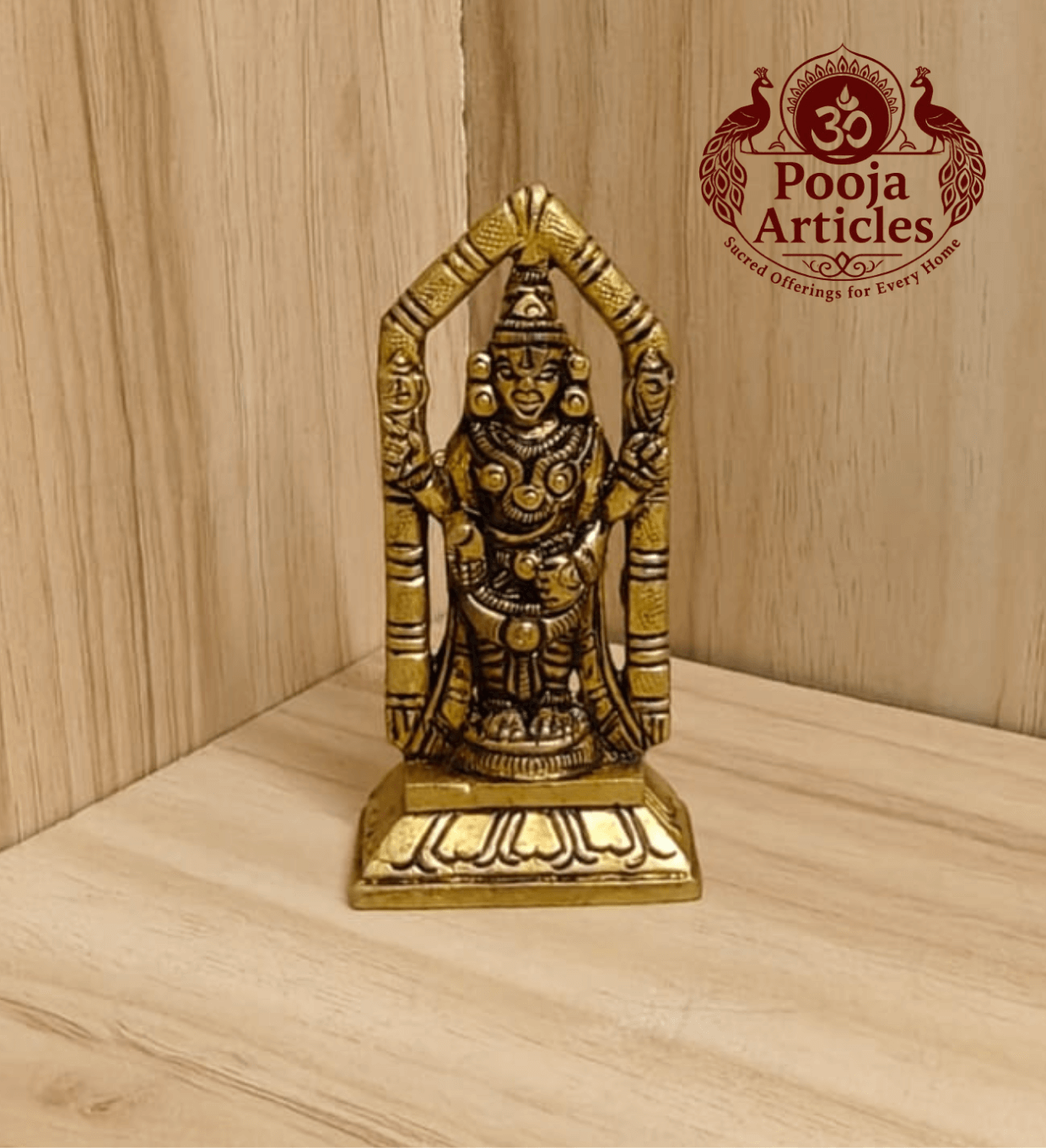 Brass Venkateswara Statue 2.9 Inch
