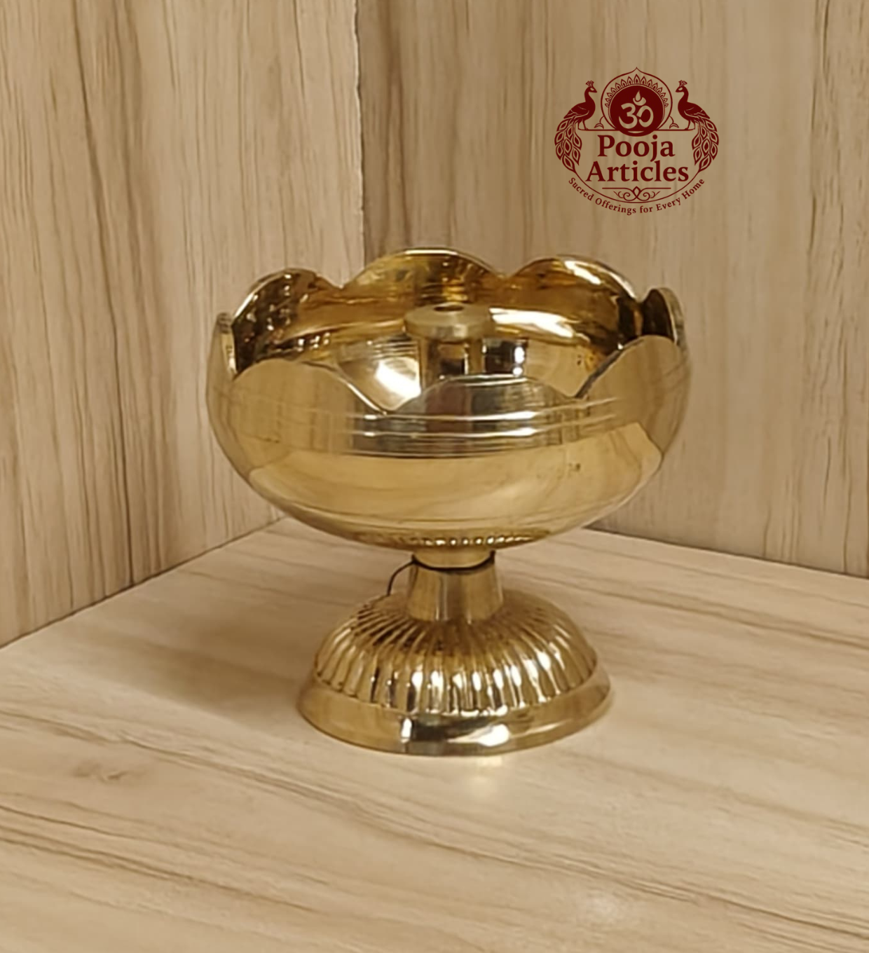 Brass Tomato Diya 2.4 Inch