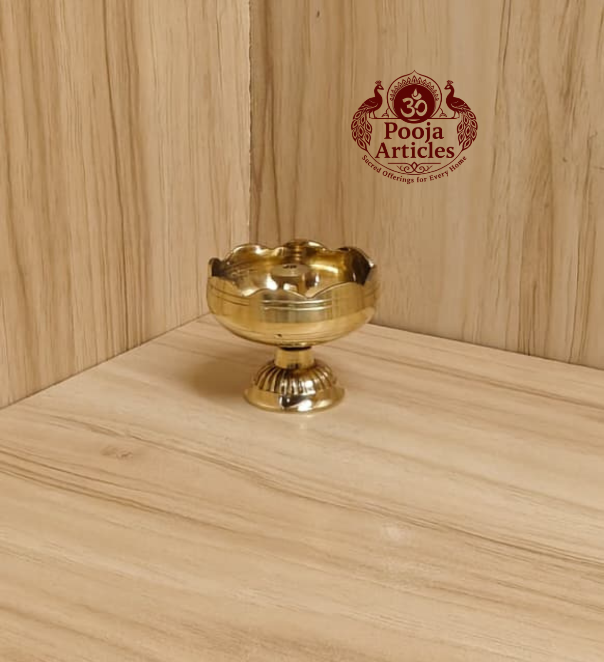 Brass Tomato Diya 1.4 Inch